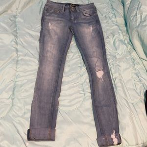 Women’s Junior Indigo Rein Jeans Skinny Size 3 W:26 L:27